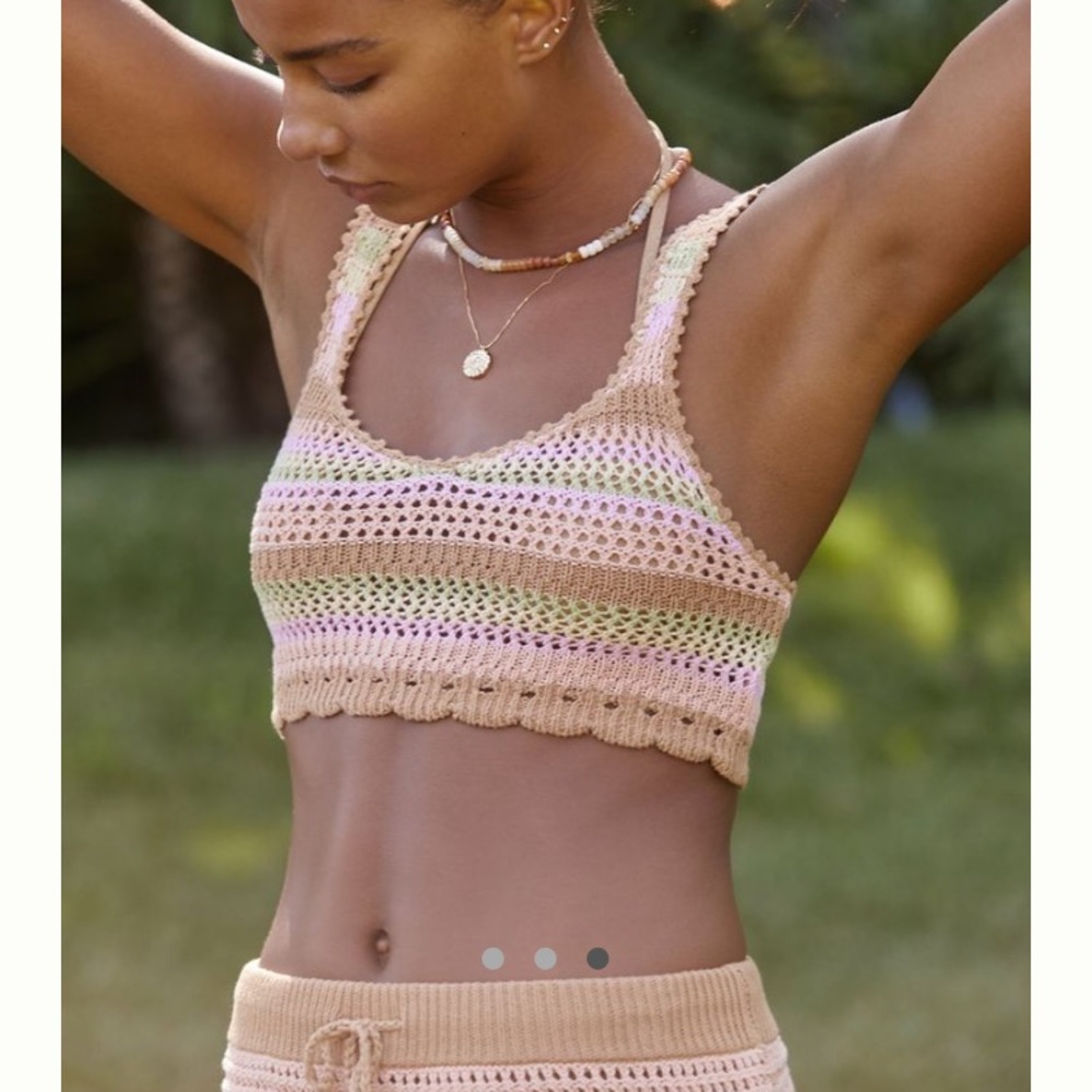 L Space crochet cover up set.